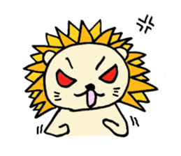 Herbivore Lion sticker #1047644