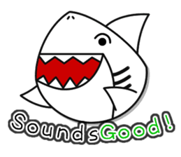 Chubby Sharkee sticker #1048258