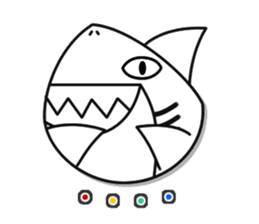 Chubby Sharkee sticker #1048281