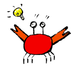 Crab Grazie sticker #1048323