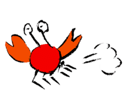 Crab Grazie sticker #1048329
