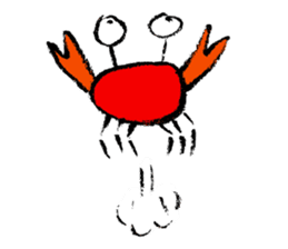 Crab Grazie sticker #1048330