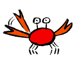Crab Grazie sticker #1048331