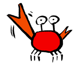 Crab Grazie sticker #1048333