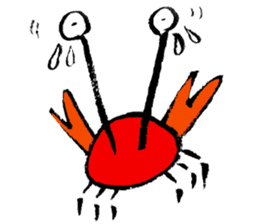 Crab Grazie sticker #1048337