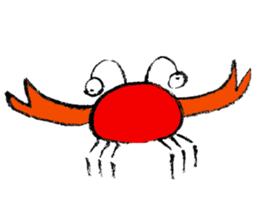 Crab Grazie sticker #1048346