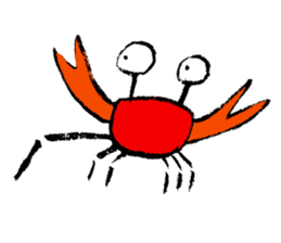 Crab Grazie sticker #1048354