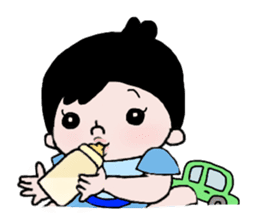 Smiley Baby Nico sticker #1048700