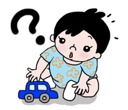 Smiley Baby Nico sticker #1048701