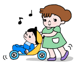 Smiley Baby Nico sticker #1048708