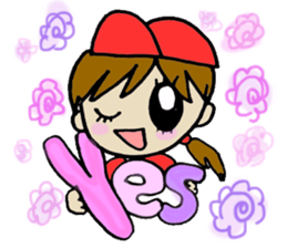 Baseball Women sticker #1048900