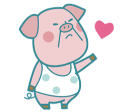 Piggy the Pig (Saga & Nagasaki) sticker #1049001