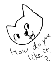 The interlude of the cat named RIN a/EV sticker #1049162