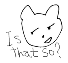 The interlude of the cat named RIN a/EV sticker #1049170