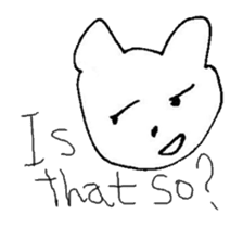 The interlude of the cat named RIN a/EV sticker #1049170