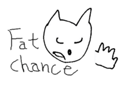 The interlude of the cat named RIN a/EV sticker #1049172