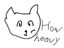 The interlude of the cat named RIN a/EV sticker #1049174