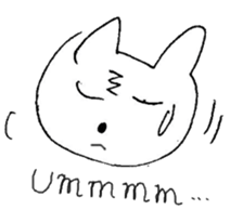 The interlude of the cat named RIN a/EV sticker #1049176