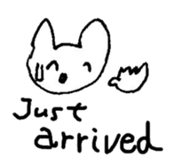 The interlude of the cat named RIN a/EV sticker #1049177