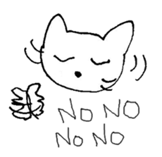 The interlude of the cat named RIN a/EV sticker #1049190