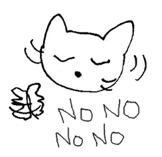 The interlude of the cat named RIN a/EV sticker #1049190