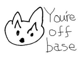 The interlude of the cat named RIN a/EV sticker #1049193