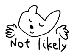 The interlude of the cat named RIN a/EV sticker #1049195