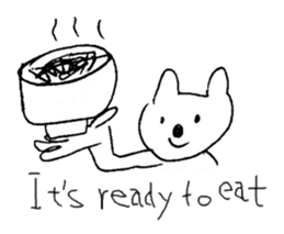 The interlude of the cat named RIN a/EV sticker #1049198