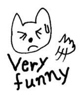 The interlude of the cat named RIN a/EV sticker #1049199