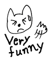 The interlude of the cat named RIN a/EV sticker #1049199