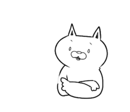 Yuruineko Sticker sticker #1049545