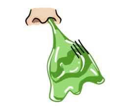 Mr. & Mrs. Snot sticker #1049970