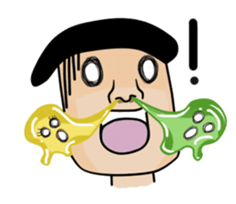 Mr. & Mrs. Snot sticker #1049975