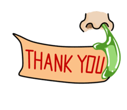 Mr. & Mrs. Snot sticker #1049978