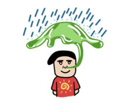 Mr. & Mrs. Snot sticker #1049986