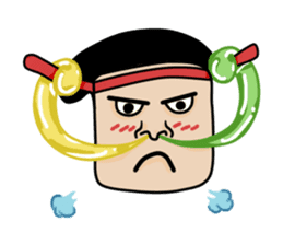 Mr. & Mrs. Snot sticker #1049990