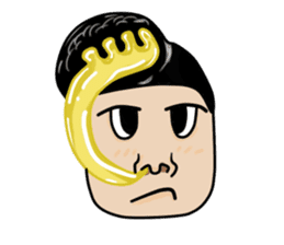 Mr. & Mrs. Snot sticker #1049999