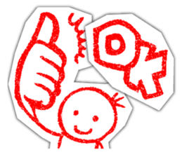 crayon guys sticker #1050002