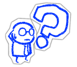 crayon guys sticker #1050005