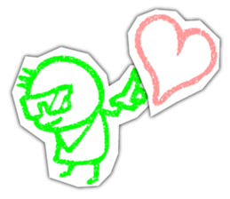 crayon guys sticker #1050008