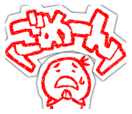 crayon guys sticker #1050012