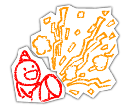 crayon guys sticker #1050022