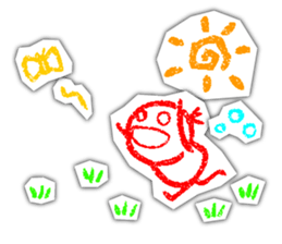 crayon guys sticker #1050041