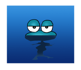 A frog's feeling sticker #1050264