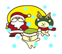 Christmas and animals sticker #1050590