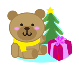 Christmas and animals sticker #1050598