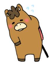 Horse sticker #1051283