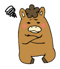 Horse sticker #1051294