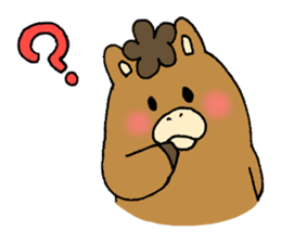 Horse sticker #1051303