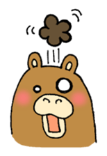 Horse sticker #1051306